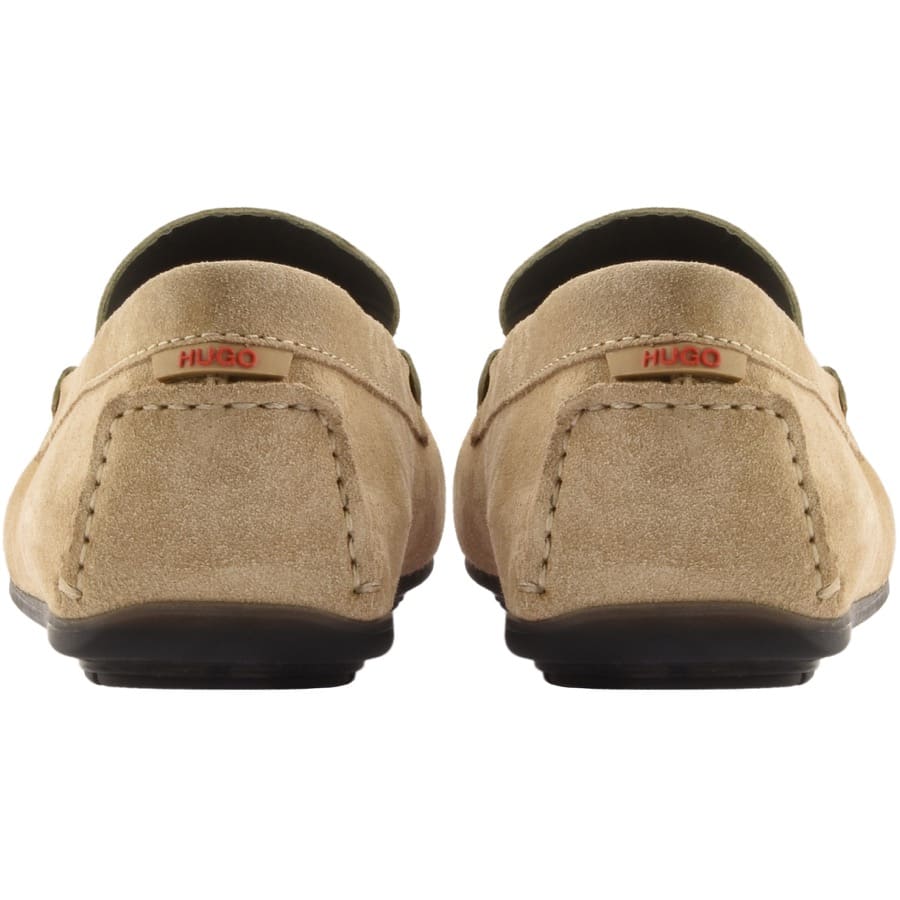 Alternative Image for ProductHUGO Dandy Driver Suede Shoes Beige2